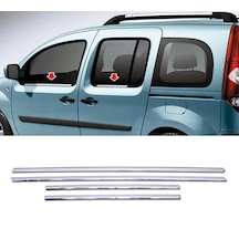 Mercedes Citan Krom Cam Çıtası 4 Prç 2012-2020 Arası P.çelik