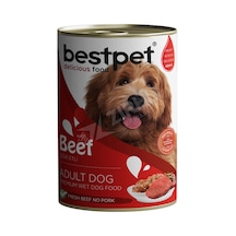 2 Adet Bestpet Sığır Etli Yetişkin Köpek Konservesi 400 Gr