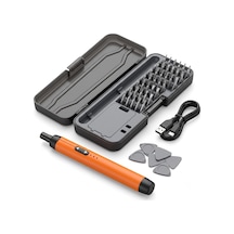 Vıvopack Tk-s001 Elektrikli Şarjlı Hassas Tornavida Seti, 0.3n.m Tork & 150 Rpm, Type-c Hızlı Şarj, Led Işıklı