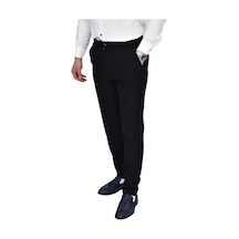 Erkek Beli Lastikli Jogger Pantolon Regular Fit Bgl-st04329 Siyah
