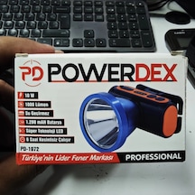 Powerdex Pd-1972 Profesyonel Şarjlı Led Kafa Lambası / Kafa Fene Çok Renkli