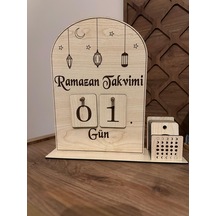 Ahşap Ramazan Takvimi