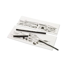 Faber-castell Pitt Monochrome Grafit Kurşun Kalem, 6b, Siyah 124-Pembe