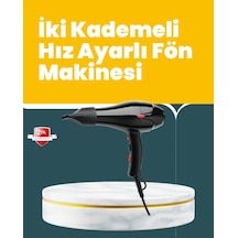 Tüm Saç Tipleri İçin 2200w Güçlü Fön Makinesi