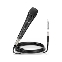 Tonor K1 Kablolu Dinamik Karaoke Mikrofonu - Tak Çalıştır El Mikrofonu 3m Kablolu