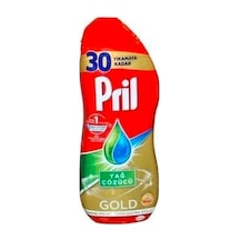 Pril Gold Jel Yağ Çözücü Bulaşık Makinesi Deterjanı 30 Yıkama 650 ML