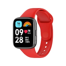 Redmi Watch 3 Active Klasik Kordon - Kırmızı