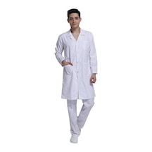 Onurteks Erkek Klasik Beyaz Doktor Önlük Hemşire Eczacı Öğretmen