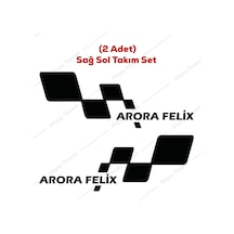 Arora Felix Sticker Arora Felix Elektrikli Motor Sticker