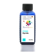 Qc Canon Pixma Ts9550a Uyumlu - 100ml C Cyan Mavi