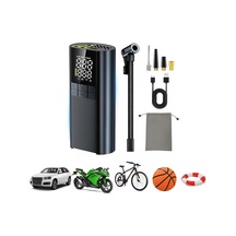 Araç Lastik Şişirme Pompası Ledli Şarjlı Hava Kompresörü 150 Psı