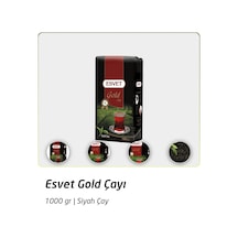 Esvet Gold Dökme Siyah Çay Rize Türk Çayı 1 Kiloğram
