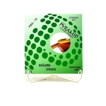 Pyramid 0.18 Numara Profesyonel Kısa Sap Bağlama Tel Seti