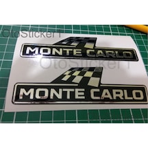 Oto Sticker Skoda Monte Carlo 2020 Stickeri Dünyada Tek.
