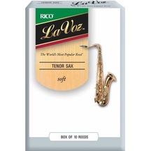 D'addario Rkc10sf La Voz Tenor Saksafon Kamışı Soft Sertlik Profesyonel/caz - 10'lu Paket Yumuşak Caz Tonu Ve Esnek Yapı