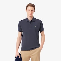 Lacoste Geniş Beden Erkek Polo T-shirt Koyu Antrasit