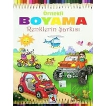 Örnekli Boyama - Renklerin Şarkısı Nurdan Yayınları  -  Nurdan Yayınları