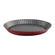 Turta Tart Kalıbı Kırmızı 28cm Diğer