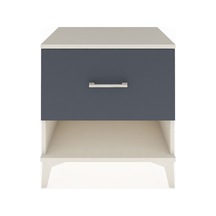 Hyperion Komodin Tek Çekmeceli 60x44x64 Aytaşı-antrasit Aytaşı