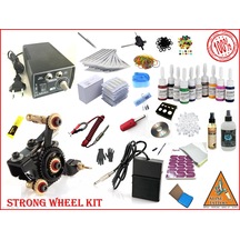 Strong Wheel Tattoo Dövme Makinası Full Set