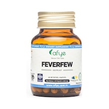 Afye Feverfew Ekstresi 60 Kapsül 498 Mg Tanecetum Parthenium Özü