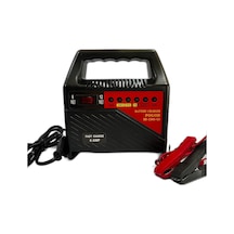 Akü Şarj Aleti 6V / 12V Maşalı Led Göstergeli