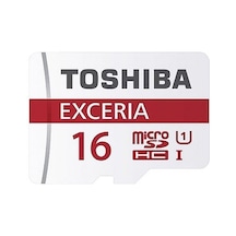 Toshiba Exceria M301-EA 16 GB MicroSDHC Class 10 UHS-I Hafıza Kartı + Adaptör