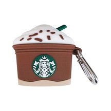 Microsonic AirPods 3. Nesil Kılıf Cartoon Figürlü Silikon Starbucks