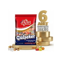 Afia Gülşeker Karışık Meyve Aromalı Şeker 6x175 Gr