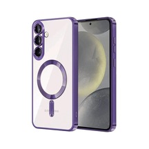 Samsung Uyumlu Galaxy A57 5g Kross Magneticsafe Kapak - Mor 0.2M-Çok Renkli