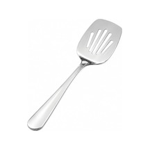 Paslanmaz Çelik Spatula, Delikli Mutfak Spatulası 25 Cm, Mutfak Seti, Premium Kalite Metal, Tek Parça Yapı