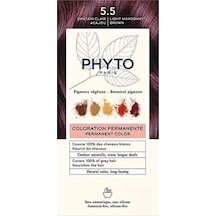 Phyto Phytocolor Bitkisel Saç Boyası - 5.5 Açık Kestane Akaju