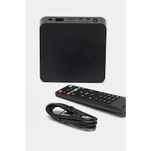 Thentech 4 Çekirdekli İşlemci Hızlı Akıcı Kullanım 4k Çözünürlük Desteği Android Tv Box