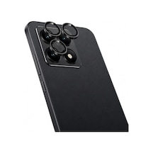 Xiaomi 14t İle Uyumlu Kamera Lens Koruyucu Alüminyum Alaşım Çerçeveli Telefon Lensi Temperli Cam Koruma Siyah Diğer