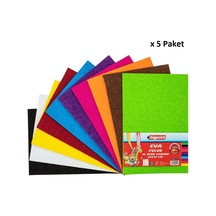 Bigpoint Peluş Eva 20x30cm Karışık 10 Renk X 5 Paket
