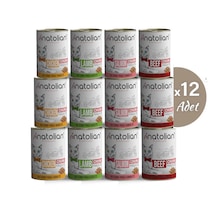 Anatolian Premium Karışık Parça Etli Yetişkin Kedi Konservesi 12 X 400 G