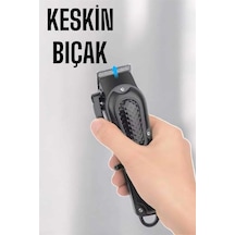 Suya Dayanıklı Tıraş Makinesi Bıçaklı Dijital Göstergeli Şarjlı