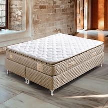 Setaymobilya Ortopedik Yatak, Stella Bej Pedli Ortopedik Yaylı Yatak