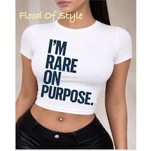 Flood Of Style Beyaz Babby Tee Imrareonpurose Özel Tasarım