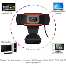 Novahub 720p/1080p Usb Web Kamera Mikrofonlu Gürültü Önleyici Windows Uyumlu