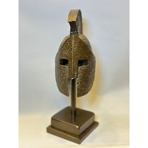 Küçük Boy Miğfer Biblo Bronz