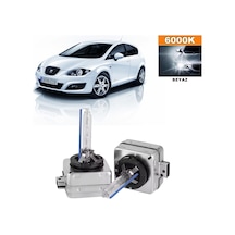Seat Leon Mk2 2006-2012 D1s / D1r 6000k Beyaz Hıd Xenon Ampul 2 Adet