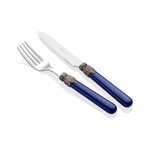 Rivadossi Classic Lacivert 12 Parça Çatal Bıçak Takımı