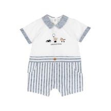 Chicco Erkek Bebek Kısa Tulum 09101137000000 000025 Mavi