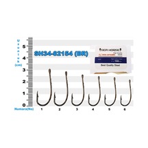 Sh34-82154 Sea Horse No: 5/0 Bronz İğne 100'lü