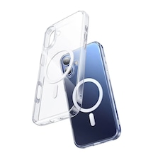 Abatech Apple Uyumlu iPhone 16 Magsafe Telefon Kılıfı Şeffaf
