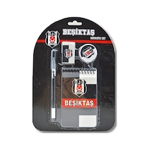 Beşiktaş Not Defterli Kırtasiye Seti 4 Lü 582465 Siyah