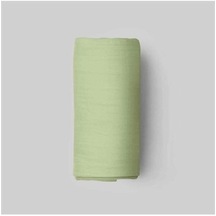 Süprem Penye Lastikli Bebek Çarşafı- Fıstık Yeşili 60X120