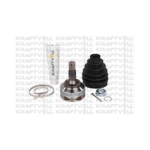 Aks Kafası Dıs Tamır Takımı Tekerlek Tarafı Dıs Freze: 25, Tekerlek Tarafı Ic Freze: 34, Conta Capı: 58,5 Mm, Uzunluk: 134 Mm P207 P308 P3008 P5008 Partner Iı Berlıngo Iı C3 Pıcasso Xsara Pıcasso Abslı:48 Dıs 1,6hdı 05 Kraftvoll 01020039