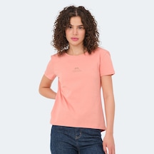Slazenger VIRAJ Kadın  Somon Tişört